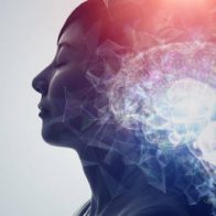 AI (Artificial Intelligence) concept. Deep learning. Mindfulness. Psychology. AI (Artificial Intelligence) concept. Deep learning. Mindfulness. Psychology.